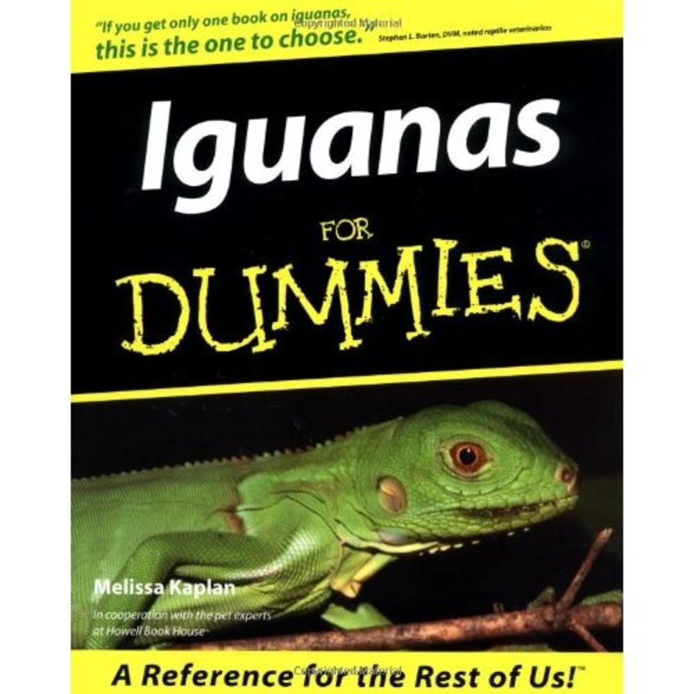 Iguanas For Dummies (Paperback)